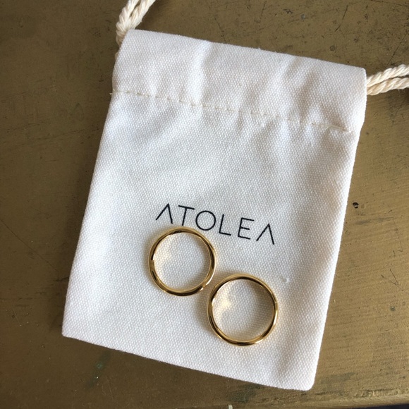Atolea Gemini Stackable Rings - Picture 4 of 5